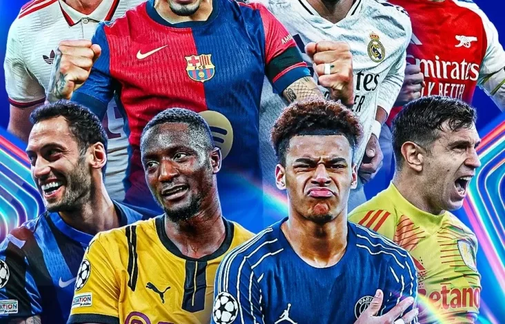 Daftar 8 Tim pada Perempat Final Kejuaraan Champions 2024/2025
