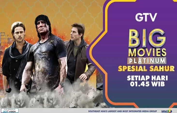 Its Family Time! Ada Deretan Film yang mana mana Bikin Mata Segar Saat Sahur pada tempat Big Movies Platinum Spesial Sahur GTV!