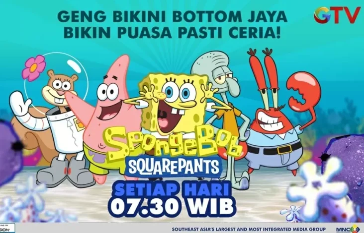 Its Family Time! Ada Krabby Patty dan juga Kelp Shake, Yuk Ikut Serunya Ramadan dalam di Bikini Bottom Bareng GTV!