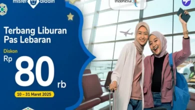 Libur Lebaran Makin Nyaman dan juga Hemat: Diskon Rp80.000 untuk Tiket Pesawat