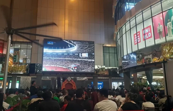 Nobar Indonesia vs Bahrain yang mana Digelar RCTI+ Tembus 7.000 Orang