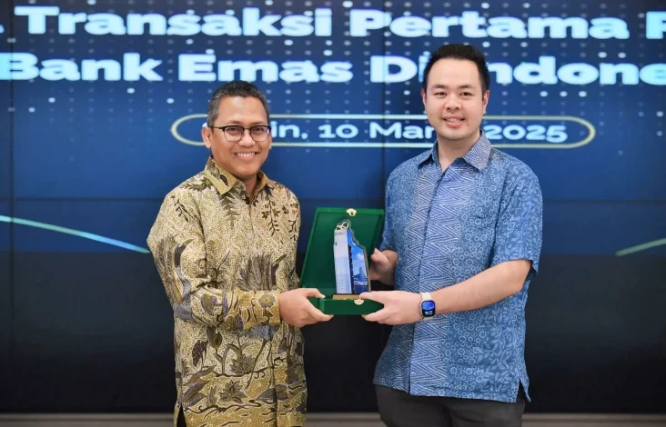 Resmi Jadi Bank Emas, Pegadaian Salurkan PMK Emas ke PT Lotus Lingga Pratama