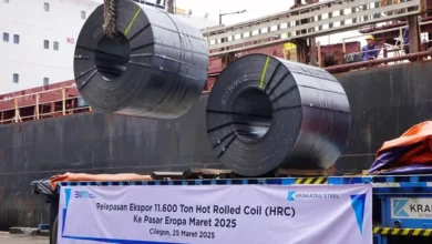 Setelah Tembus Pasar AS, Krakatau Steel Ekspor Baja Canai Panas ke Eropa