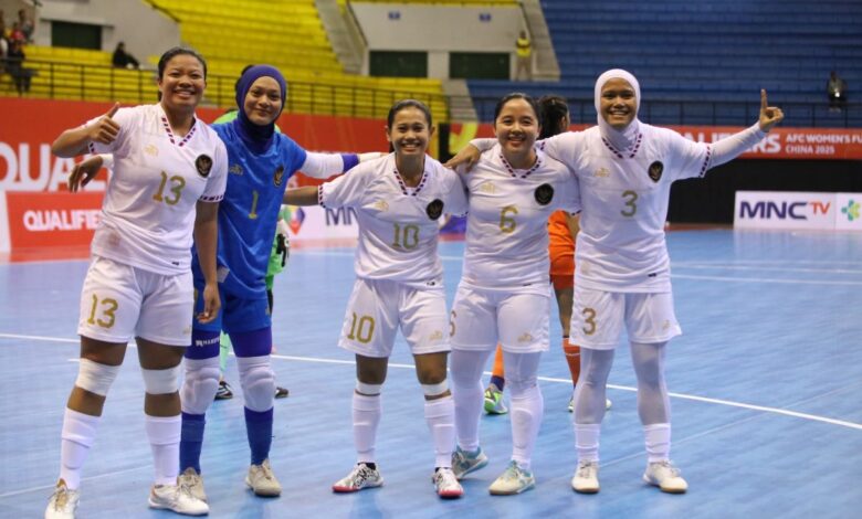 Hal ini daftar lawan-lawan Tanah Air pada Piala Asia Futsal Putri 2025