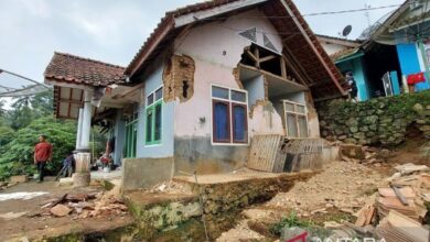 Angin kencang landa Korsel, beberapa khalayak bangunan roboh juga listrik padam
