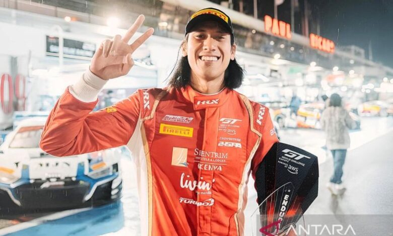 Sean Gelael segel podium kedua GT World Challenge Europe