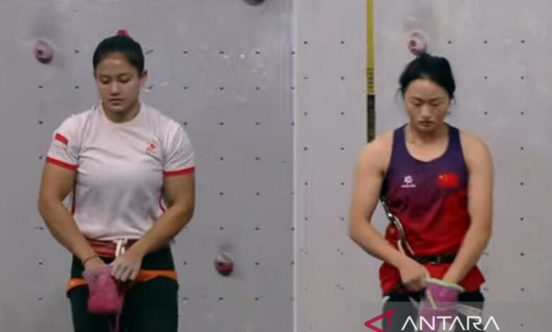 Langkah Desak Made berhenti ke 8 besar IFSC World Cup Wujiang 2025