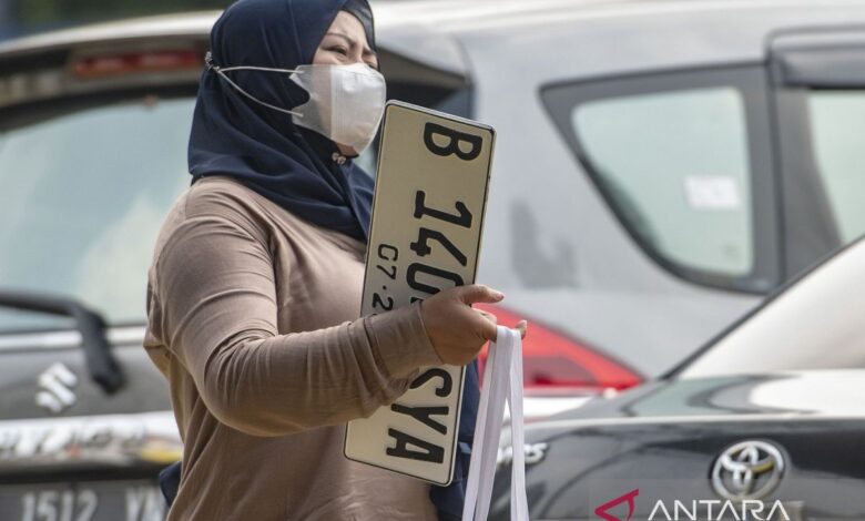 Penting periksa pelat nomor kendaraan, ini alasan kemudian langkah