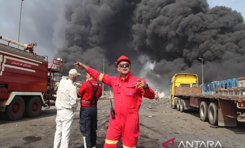 Lebih dari 500 khalayak cedera pada ledakan besar ke pelabuhan Iran