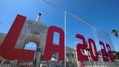 Upacara membuka Olimpiade Los Angeles 2028 dilaksanakan di dua tempat kejadian
