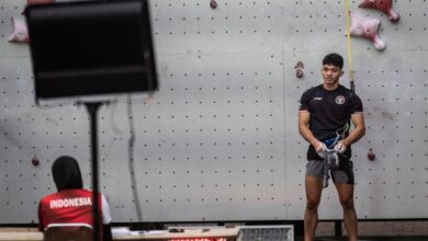 Skuad regu panjat tebing Indonesi untuk IFSC World Cup Bali 2025