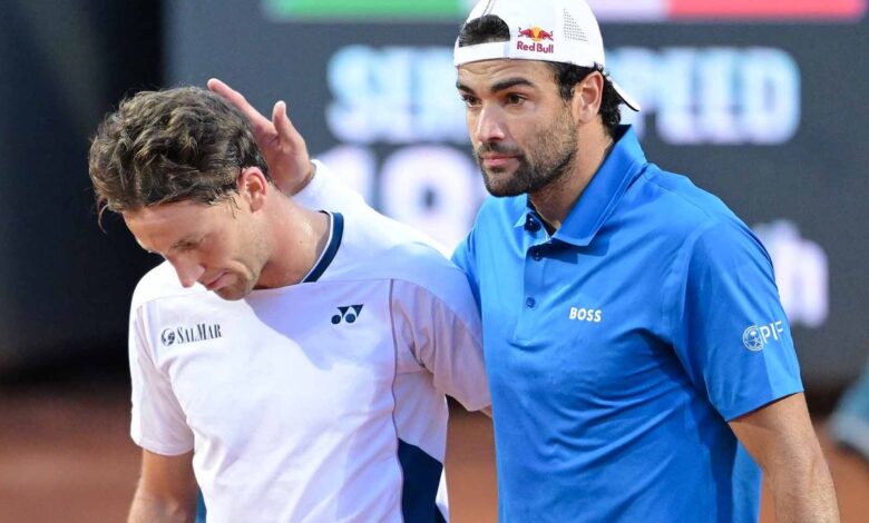 Berrettini mundur, Ruud melaju ke 16 besar di Roma